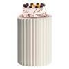 SXEVZOO Cylinder Stand for Parties, Cream White, 40 x 60 cm view 1