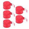 OVAQUIXI 5PCS Tennis and Badminton Racket Overgrips, Non-Slip Breathable Matte Grip Tape for Badminton and Table Tennis Rackets (Red) view 4