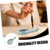 SHINEOFI 3-Piece Ceramic Ink Dishes for Chinese Calligraphy and Painting view 2