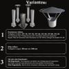 Heavy-Duty V2A Stainless Steel Chimney Top Extension/Cap with Square Insert – DN 200, 1,000 mm view 4