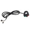 Tomvorks Lightweight 3-in-1 Bicycle Switch for Motorcycles and Street Bikes with Horn Button view 1