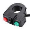 Tomvorks Lightweight 3-in-1 Bicycle Switch for Motorcycles and Street Bikes with Horn Button view 2