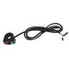 Tomvorks Lightweight 3-in-1 Bicycle Switch for Motorcycles and Street Bikes with Horn Button view 4