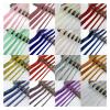 Ribbon Roll, Curling Velvet Ribbon 6/10/15/20/25/38 mm for Handmade Gift Bouquets, Gift Wrapping, Home Party Decorations and Christmas Decor (Gold, 25 mm, 5 yards) view 2
