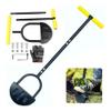 RIRIDAMAI Manual Lawn Edger with 107 cm Handle and T-Grip view 1