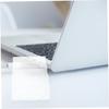 Holibanna Transparent Business Card Box for Desk with Compartments view 3