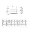 M0.8–M1.7 SS304 Pan Head Phillips Micro Machine Screws (M1.6 × 18 mm, 50 pcs) view 2