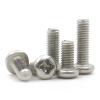 M0.8–M1.7 SS304 Pan Head Phillips Micro Machine Screws (M1.6 × 18 mm, 50 pcs) view 3