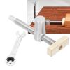 Baxnore T-Track Hold-Down Clamp, Stainless Steel Bench Dog with 20 mm Peg, M12 Threaded Quick-Release Vise for Woodworking Benches and Furniture Making view 4
