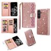 xinyunew Flip Wallet Case for Xiaomi Redmi 10/Note 11 4G, Pink view 1
