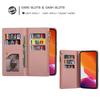 xinyunew Flip Wallet Case for Xiaomi Redmi 10/Note 11 4G, Pink view 2