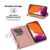 xinyunew Flip Wallet Case for Xiaomi Redmi 10/Note 11 4G, Pink view 3