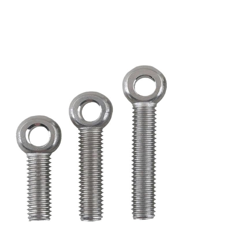 SHUNMIN M16 Eye Bolt, 304 Stainless Steel, 45 mm, 1 Piece