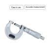 Micrometer, Mechanical Spiral Micrometer, 0.01 mm Outside Micrometer, Screw Micrometer, High-Precision Measuring Tool with Graduated Markings (75–100 mm) view 3