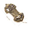 HOMSFOU Retro Metal Door and Cabinet Handles, European Vintage Design view 2