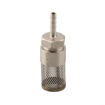 MRVAKDYDI Brass Garden Suction Hose Filter, 304 Stainless Steel Strainer, 6–18 mm