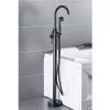 SdaryWare Freestanding Bathtub Faucet, Matte Black Brass, Single-Handle view 2