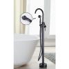 SdaryWare Freestanding Bathtub Faucet, Matte Black Brass, Single-Handle view 4