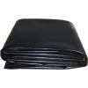 Black Waterproof Pond Liner, 4 x 6 m, 5 x 8 m, 7 x 10 m, 8 x 12 m, 10 x 15 m, Durable Impermeable Pond Sheet for Fish Ponds, Streams, Fountains, and Waterfalls (3 x 6 view 1