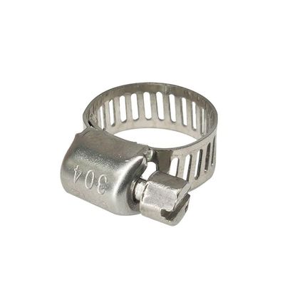 HBGNZU 1/5-Piece 304 Stainless Steel Adjustable Hose Clamp, 16–25 mm