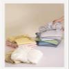 GBHMJU Tencel-Satin Fitted Sheet, 120 x 200 cm + 48 x 74 cm Pillowcase, Light Gray, 25 cm Deep Pocket view 2