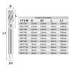 HSS Spiral-Flute Thread Tap, M8, 100 mm (M2.5, 100 mm) view 2