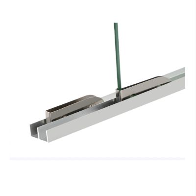 Glass Sliding Door Track and Roller Kit, 160 cm (63 in)
