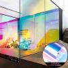 Rainbow Mirror Window Film, One-Way Privacy, Iridescent Decorative Sun Control Film, Style A view 4