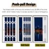 Retractable Window Security Grille, 50 x 150 cm view 3