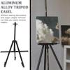 CONGRUI Folding Easel, Painting Stand, Tripod Floor Easel, Whiteboard for Posters, Home (White-Fruit Peach 5) view 2