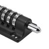 Yueyashux 4-Digit Combination Latch Lock, Black view 4