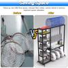 Badminton Racket Storage Rack with Sturdy Steel Construction view 4
