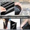 Durable Pond Liner for Gardens and Pools, Flexible, 3 x 3 m, 0.2 mm Thick Black Membrane, for Large Fish, Preformed Underlay (5 x 6 m) view 3