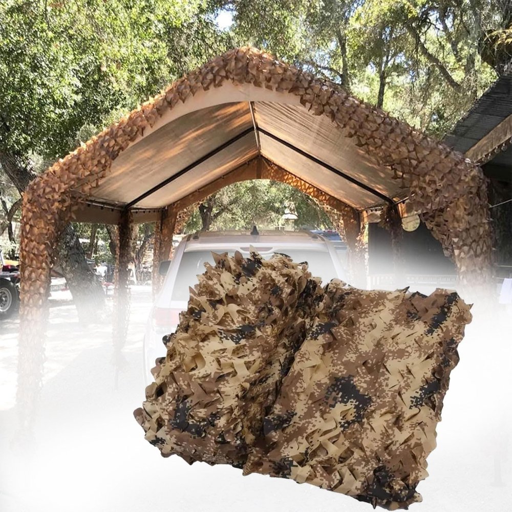 Bulk Camouflage Net, 5 × 7 m, Desert Pattern, 210D