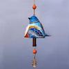 Asyduey Birdsong Bell, Rustic Hanging Metal Tube Bell, Garden Decoration, Doorbell Hanger B, Durable view 4