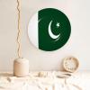 Pakistan Flag Decorative Bone China Plate with Stand and Hook view 3