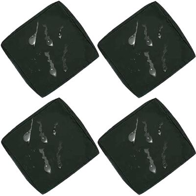Outdoor Sofa Cushion Covers, 4-Piece Set, 33 x 65 x 10 cm, Waterproof with Zipper