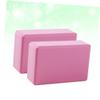 2 EVA Yoga Blocks for Pilates and Stretching, Pink view 2