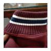 Rib Knit Cuffing Fabric, Stretch Ribbing, Milk White view 3