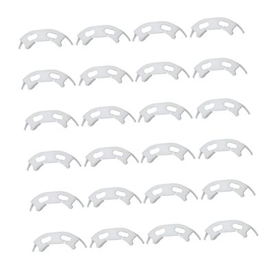KONTONTY Plant Support Clips, 100-Pack, Reusable Plastic Clips for Tomatoes, Stems and Seedlings