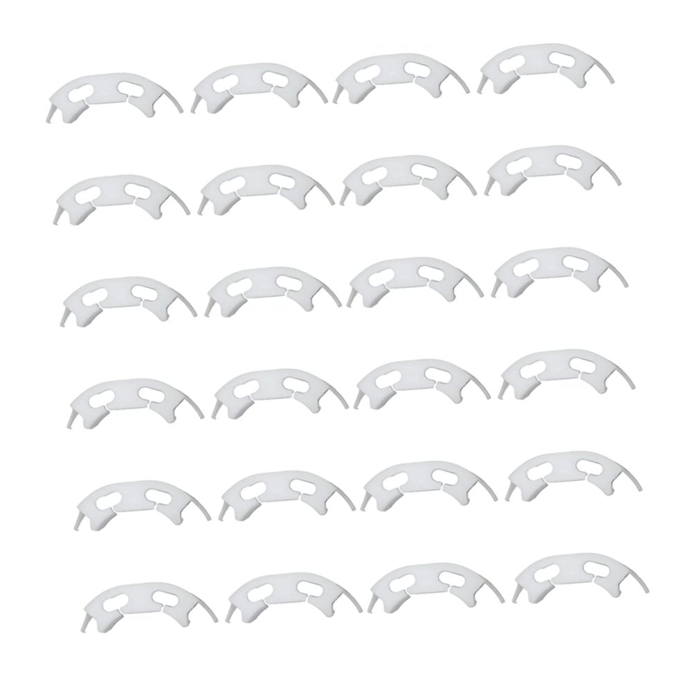 KONTONTY Plant Support Clips, 100-Pack, Reusable Plastic Clips for Tomatoes, Stems and Seedlings