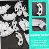KONTONTY Plant Support Clips, 100-Pack, Reusable Plastic Clips for Tomatoes, Stems and Seedlings view 3