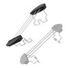 2-Piece Stainless Steel and Silicone Toast Rack Set view 1
