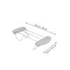 2-Piece Stainless Steel and Silicone Toast Rack Set view 2