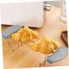 2-Piece Stainless Steel and Silicone Toast Rack Set view 4