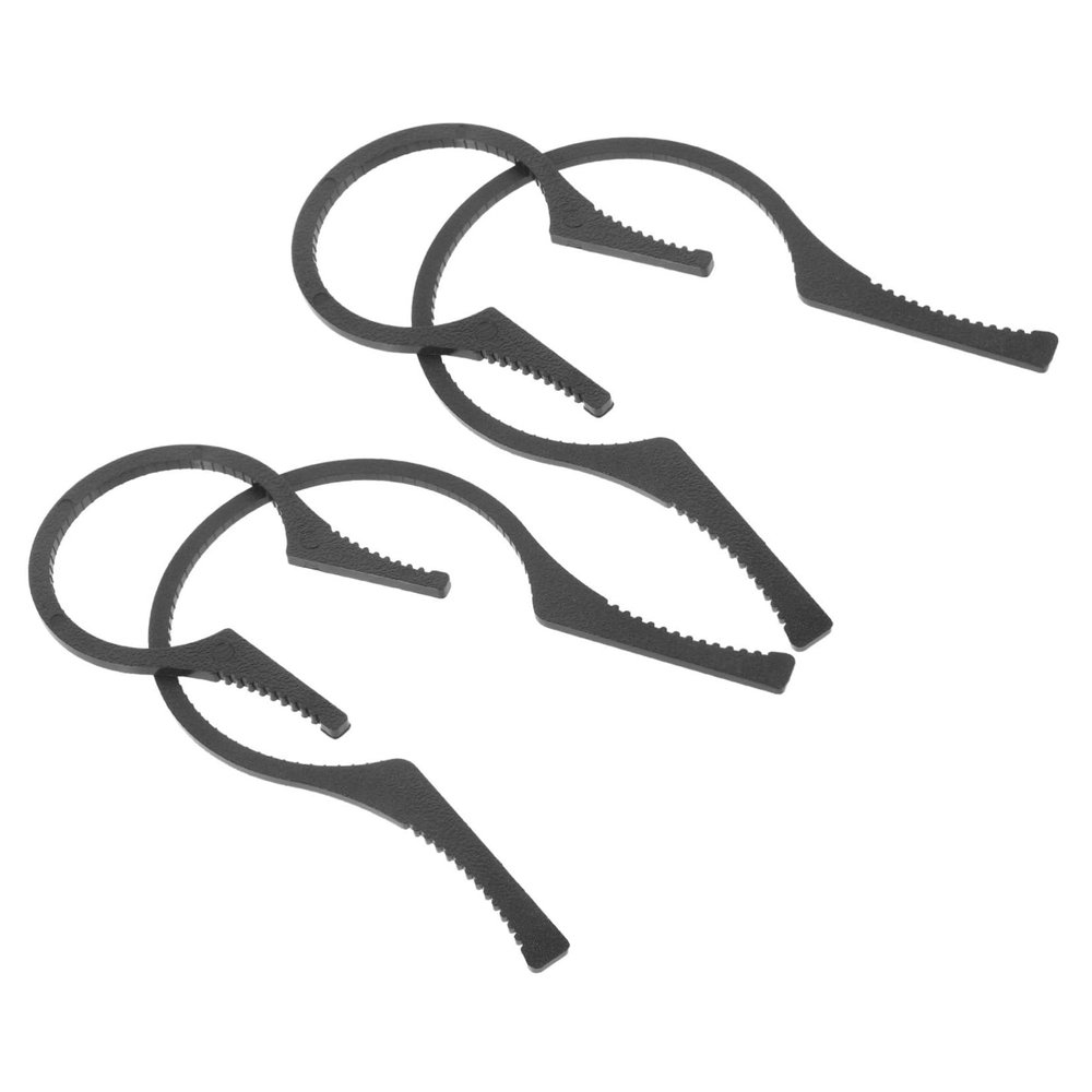 4-Piece Filter Wrench Set for 48–77 mm Lenses, Black ABS