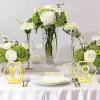 Geometric Acrylic Table Numbers 1–25, Reflective Gold with Clear Holders view 3