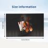JBYJBX Violin Note Print Beach Towel, Quick-Drying Microfiber, Sand-Resistant view 2
