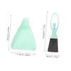 ibasenice Plastic Mini Dustpan and Broom Set view 2