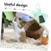 ibasenice Plastic Mini Dustpan and Broom Set view 3